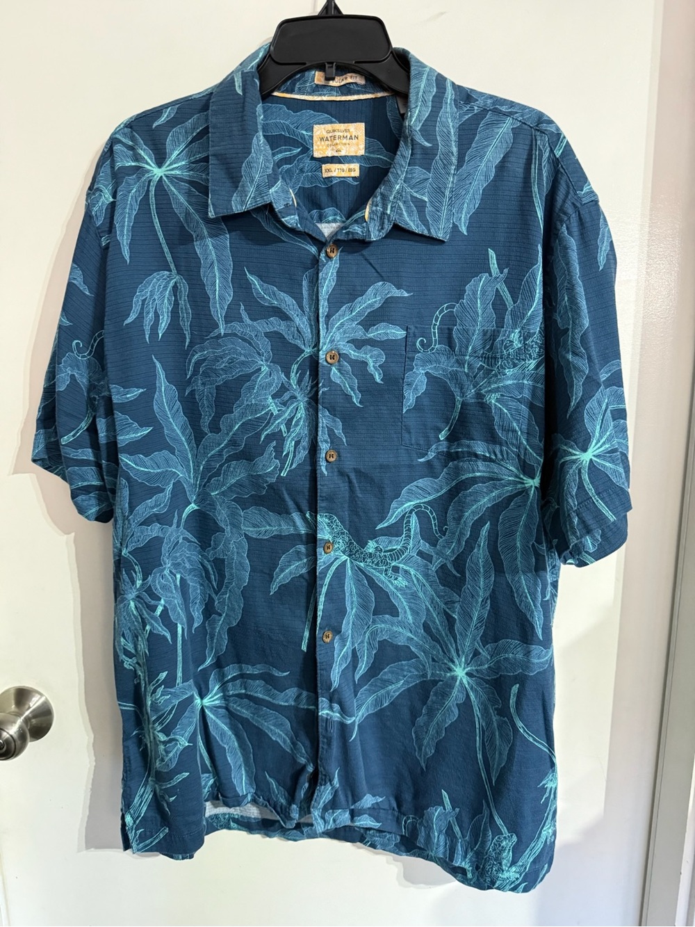 GUC Men’s Quicksilver Waterman Collection Short Sleeve Regular Fit Size XXL